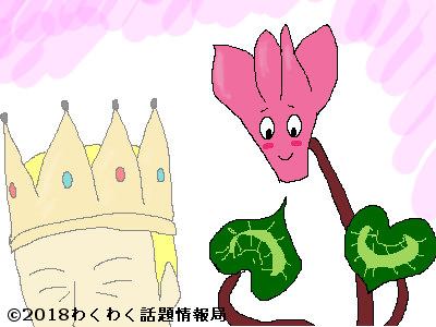 シクラメンの伝説のイラスト