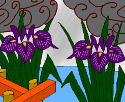 アイリスのイラスト