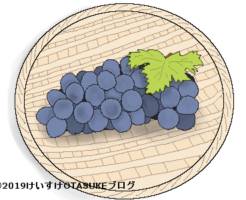 ブドウのイラスト
