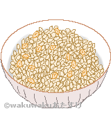 麦飯のイラスト