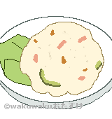 ポテトサラダのイラスト