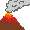 火山のイラスト